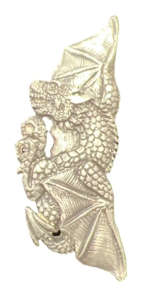 MKBARZ 1.63 Ozt. Dragon .999 Silver Hand Poured - MK BARZ AND BULLION