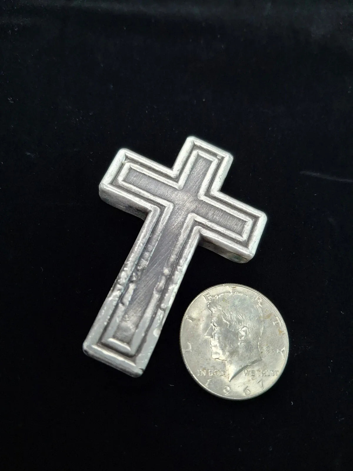 4 Oz MK Barz "Cross" .999 Fine Silver - MK BARZ AND BULLION