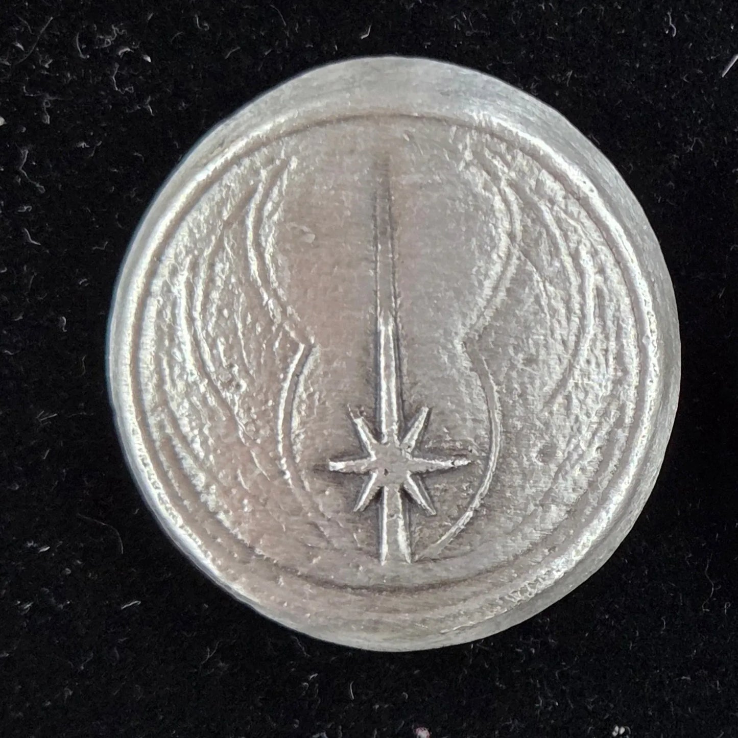 2 Oz MK BarZ "The Jedi Order" Bar .999 FS Hand Poured - MK BARZ AND BULLION