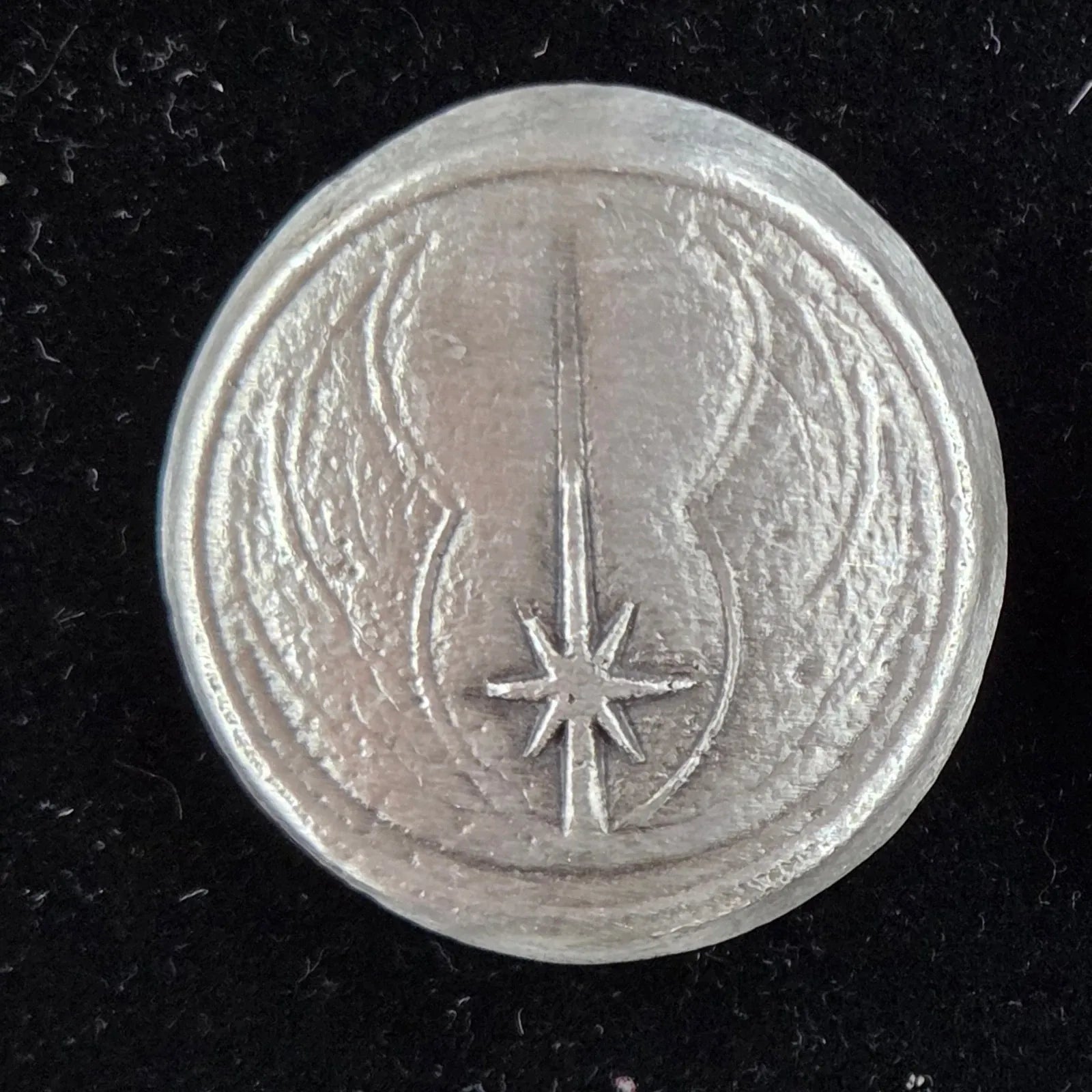 2 Oz MK BarZ "The Jedi Order" Bar .999 FS Hand Poured - MK BARZ AND BULLION