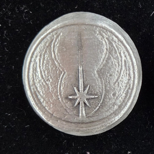 2 Oz MK BarZ "The Jedi Order" Bar .999 FS Hand Poured - MK BARZ AND BULLION