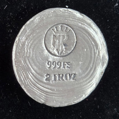 2 Oz MK BarZ "The Jedi Order" Bar .999 FS Hand Poured - MK BARZ AND BULLION