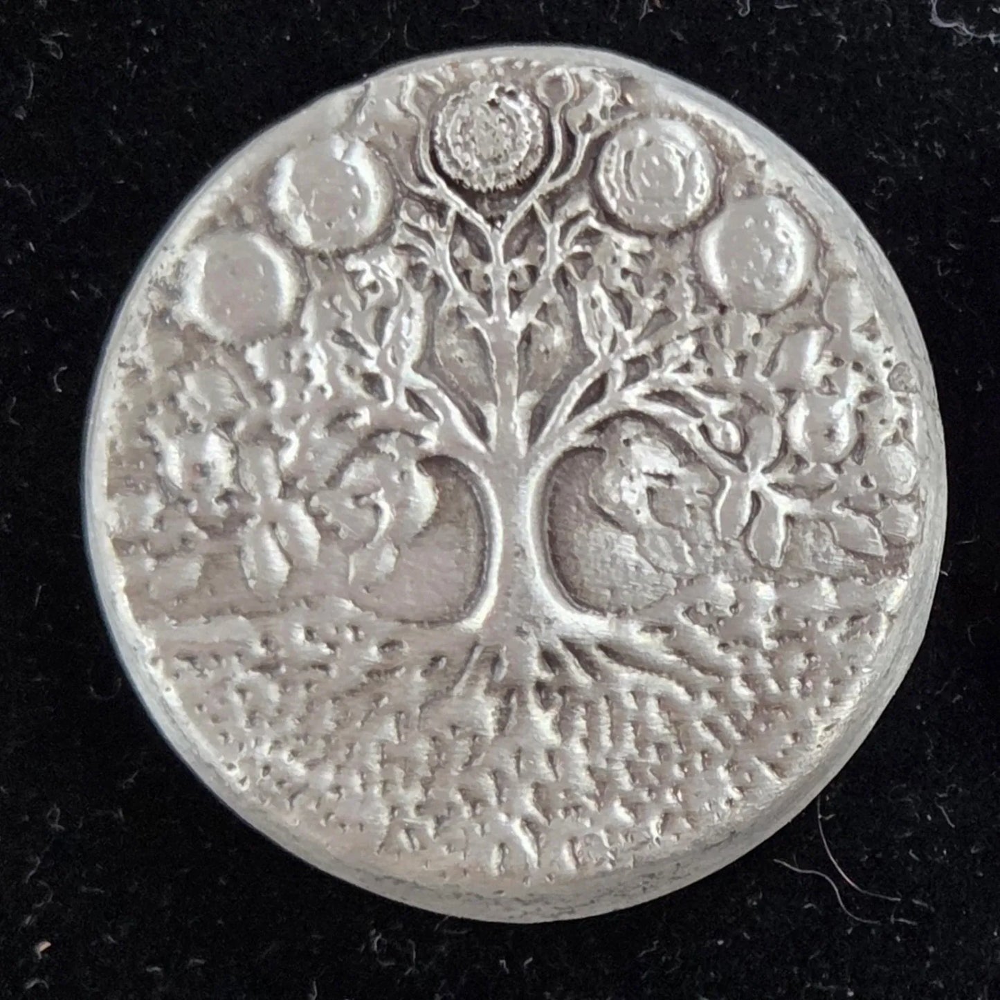 2 Oz MK BarZ "Tree of All Life" Bar .999 FS Hand Poured - MK BARZ AND BULLION