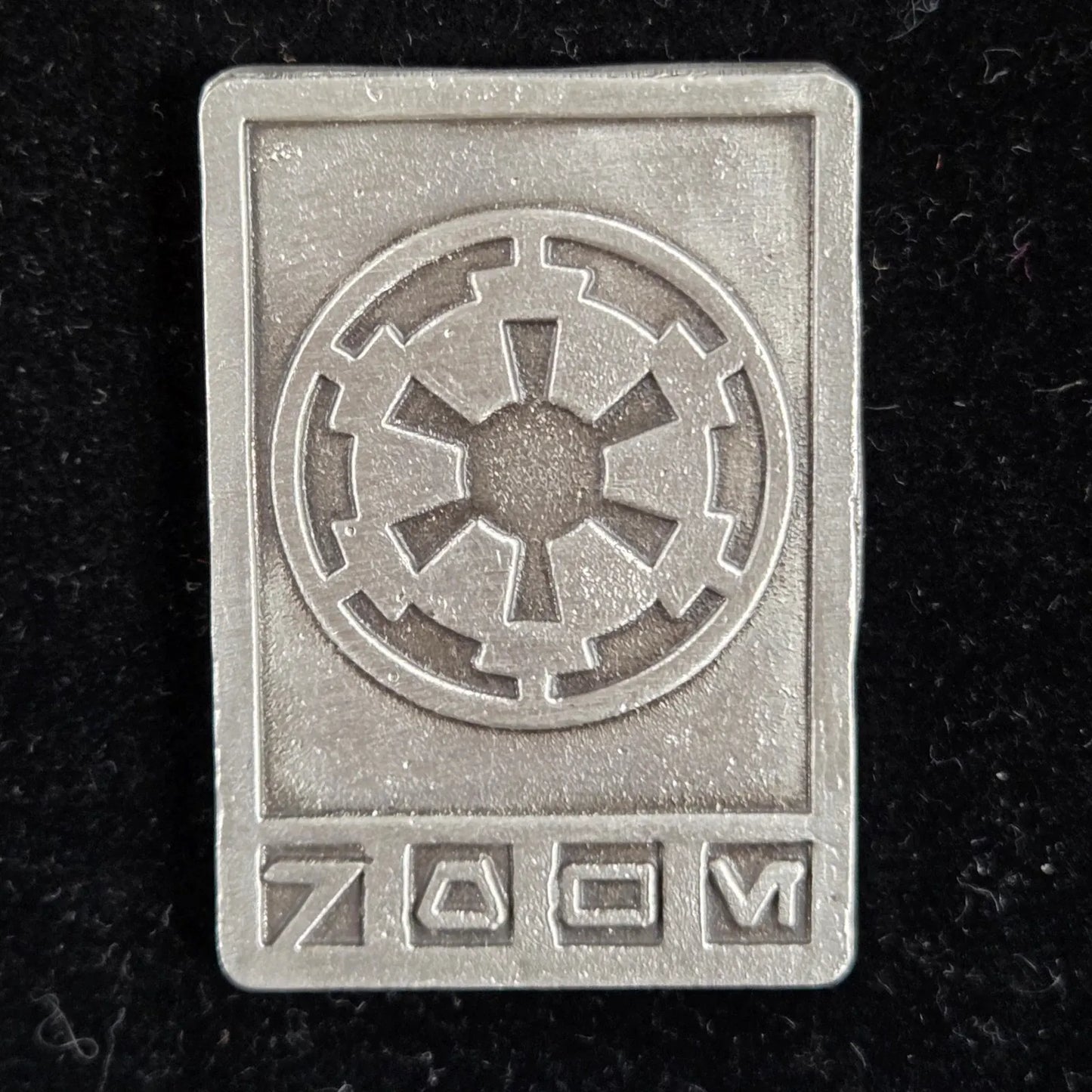 ~1.57 Troy Oz MK BarZ "Imperial Credit" 2D Sand Cast Relief .999 FS - MK BARZ AND BULLION