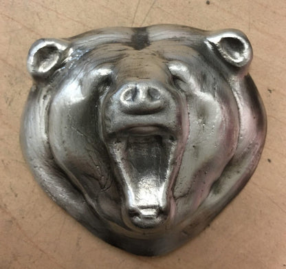 9 ozt MK BarZ "3D BEAR" .999 Fine Silver Mintage 500 - MK BARZ AND BULLION