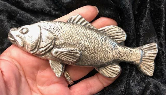 15 Ozt MK BarZ "Big Bass" LTD to 500 .999 Fine Silver - MK BARZ AND BULLION