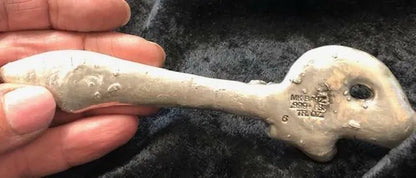6 Ozt MK BarZ "Large Saber" Sand Cast .999 Fine Silver - MK BARZ AND BULLION