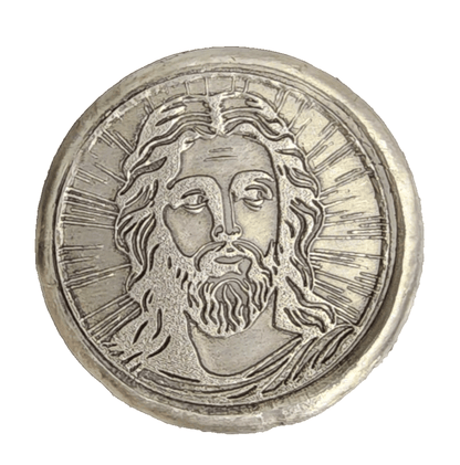 1 Ozt. .999 FS Christ Hand Poured Silver by MKBarz - MK BARZ AND BULLION