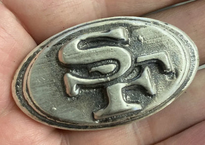 2.5 Troy Oz MK BarZ "San Francisco Logo Bar” .999 FS - MK BARZ AND BULLION