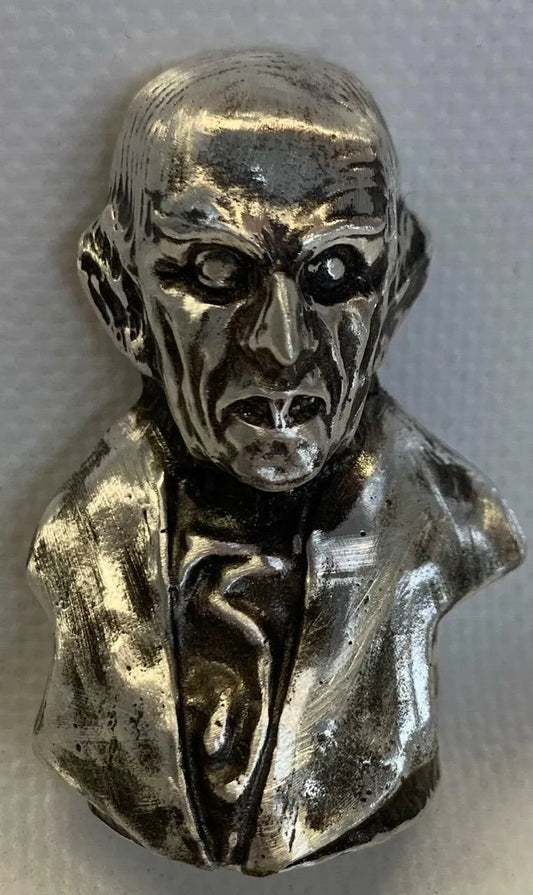 7.5 Troy Oz MK BarZ "The Original Dracula" LTD .999 FS 3D Sand Cast - MK BARZ AND BULLION