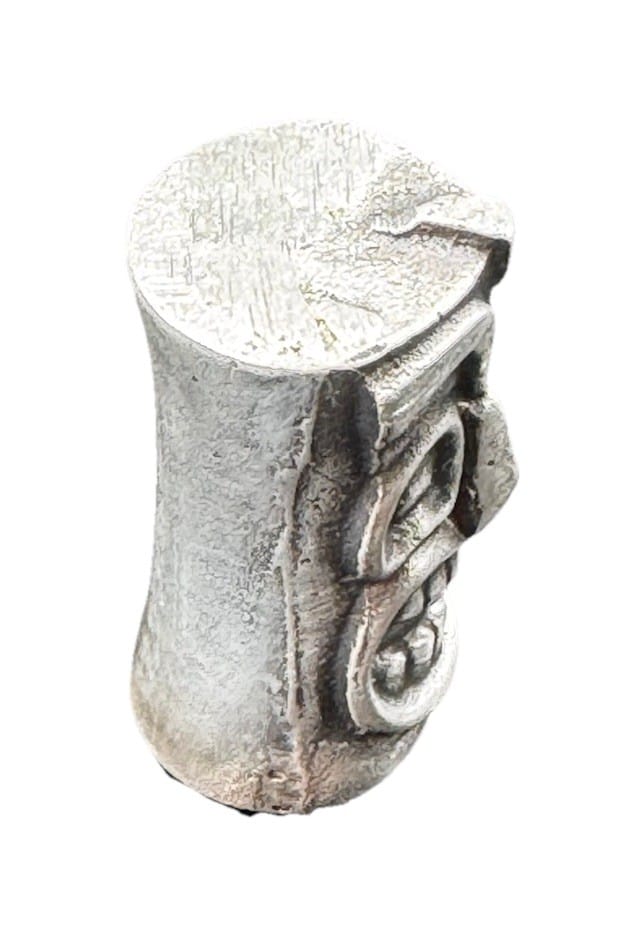 3.42 Oz MK Barz “Tiki Chunk" Hand Poured .999 Fine Silver Sandcasted - MK BARZ AND BULLION