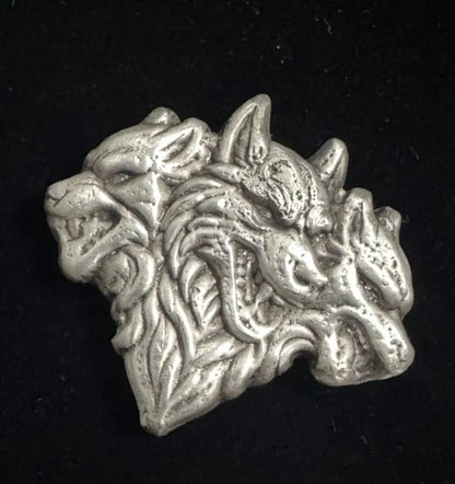2 ozt. MK BarZ "Wolf Pack" .999 Fine Silver - MK BARZ AND BULLION