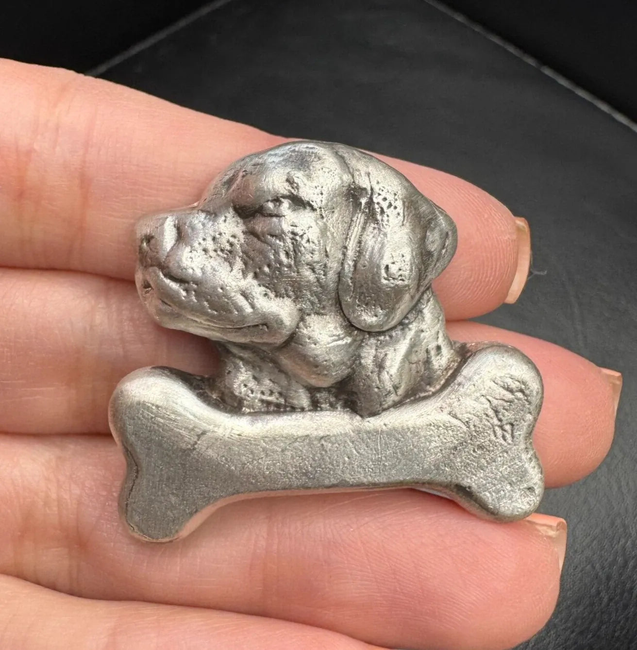 1.5 Oz MK BarZ "Big Dog“ Hand Poured .999 FS Bar - MK BARZ AND BULLION