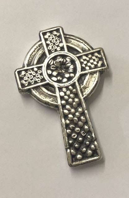 3 Oz MK Barz "All Saints Celtic Cross" Hand Poured .999 Fine Silver - MK BARZ AND BULLION
