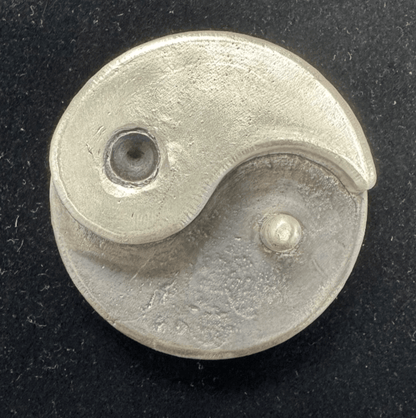 8 oz .999 FS MK Barz "Yin Yang" 3D Sandcast - MK BARZ AND BULLION