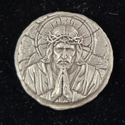 1 Troy Oz MK BarZ "Crown of Thorns" .999 Fine Silver - MK BARZ AND BULLION