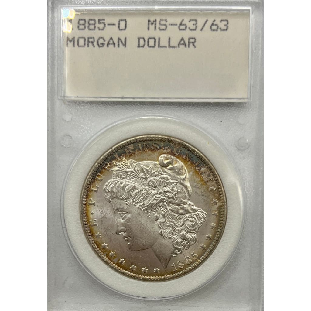 1885-O MS63 MORGAN DOLLAR