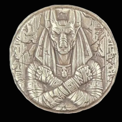 1 Troy Oz MK BarZ "Wrath of Anubis" .999 Fine Silver - MK BARZ AND BULLION