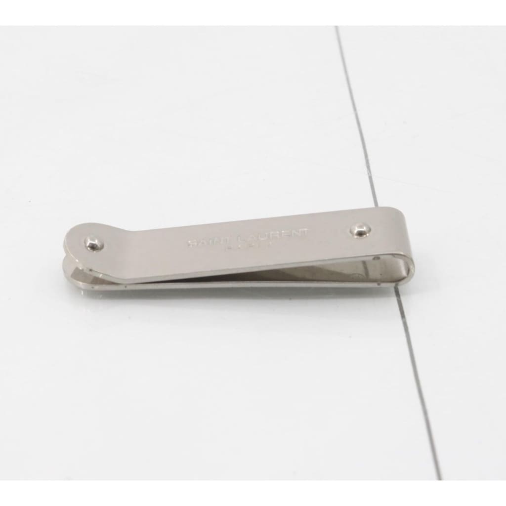 YSL Money Clip - Silver / metal / money clip