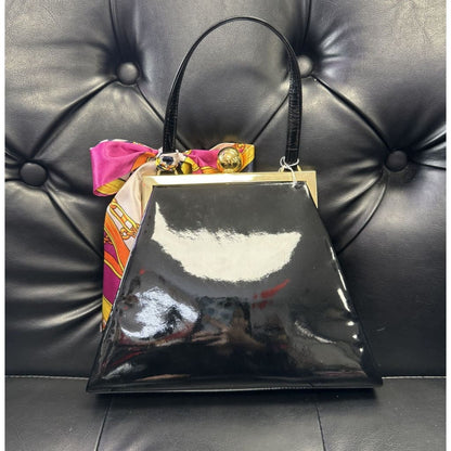 YSL Vintage Patent Leather Bag - Small / Leather( + 1) / Crossbody