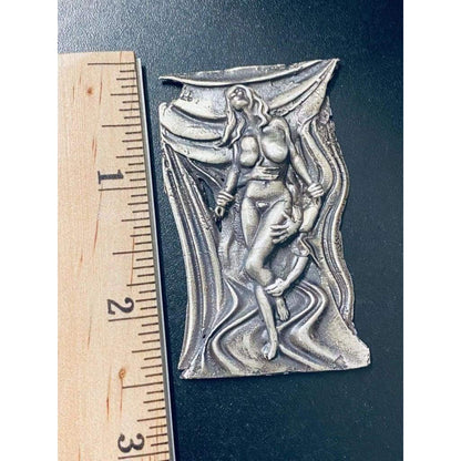 1.5 Oz MK BarZ Desire Sand Cast Art High Relief.999 Fine Silver