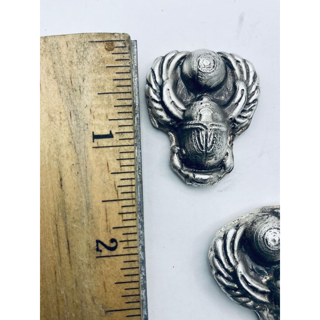 @1.8 Troy Oz MK BarZ Scarab Beetle! 2D Hand Poured.999 FS