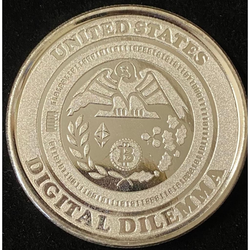 1 Oz MK BarZ Mint Digital Dilemma“ Coin Stamped Round.999 FS