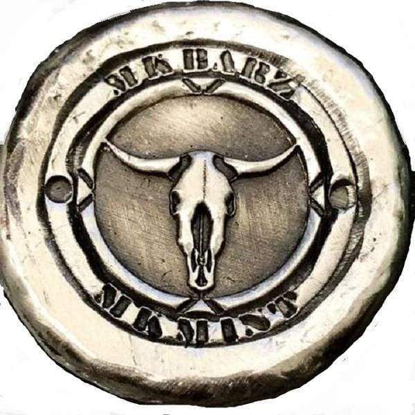 1 ozt.999 FS Bull Steer Round - silver bullion