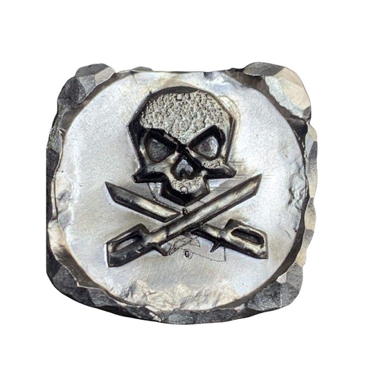 1 Ozt MK BarZ Punk Jolly. 999 FS Treasure Piece - silver bullion