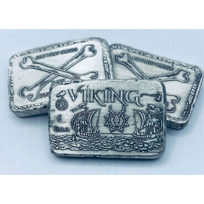 1 Ozt MK BarZ Valhalla Mini Bar Stamped.999 Fine Silver - silver bullion