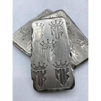 10 Ozt MK BarZ Pin Up- May Monogrammed Back Weight Bar.999 Fine Silver