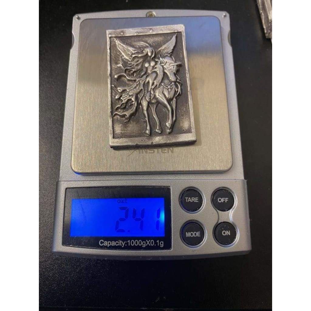 @2.4 Oz MK BarZ Into the Moon Light 2D Framed Sand Cast Picture.999 FS by Anna Marine