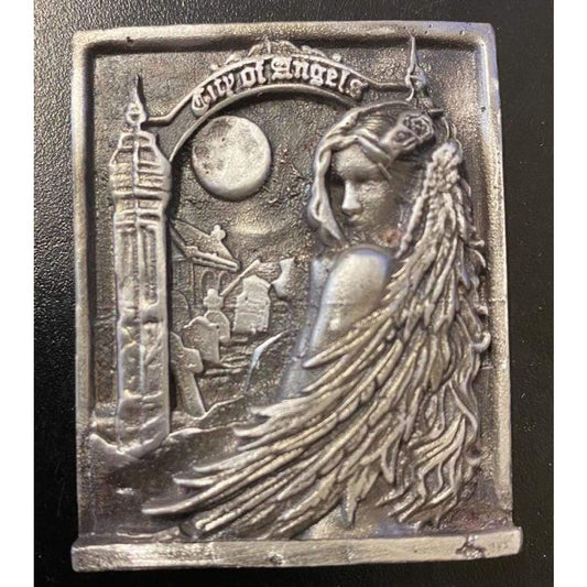 @2.6 Oz MK BarZ City of Angels 2D Framed Sand Cast Picture.999 FS by Anna Marine