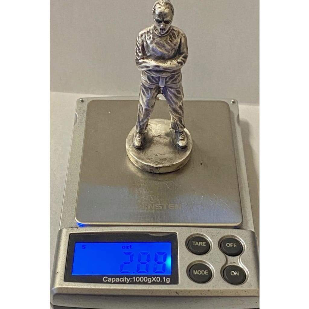 @2.8 Troy Oz MK BarZ Hannibal Lecter LTD.999 FS 3D Sand Cast Statue