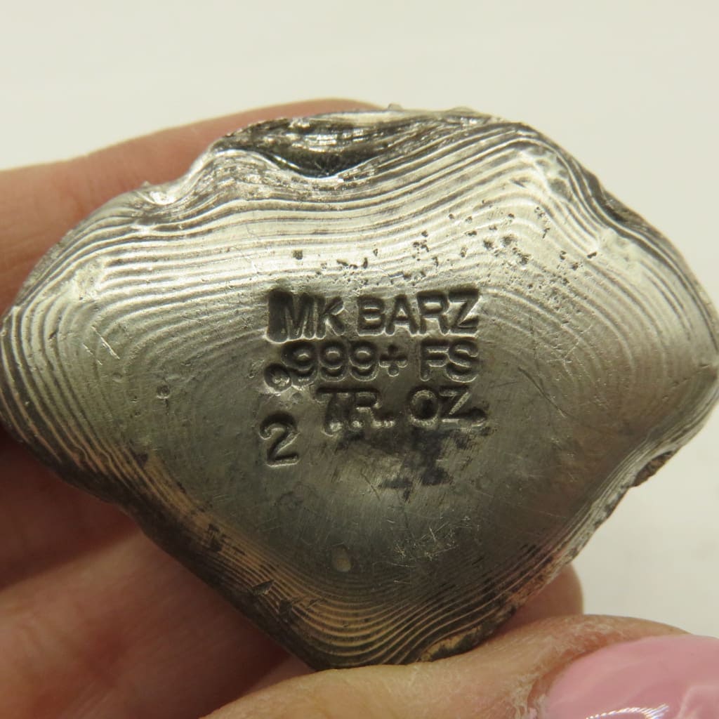 BarZ ""Ominous Omen"" 1 Oz MK BarZ ""Ominous Omen"" .999 Argento Fine - Foto 2