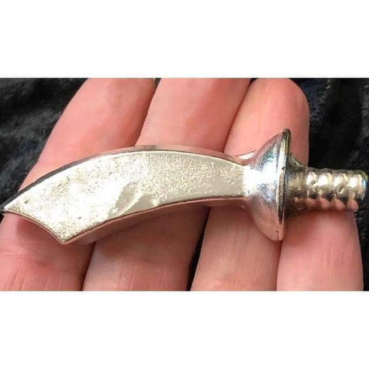 2 Ozt MK BarZ Little Arabian Sword.999 Fine Silver