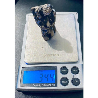 @3.4 Troy Oz. MK BarZ Sexy Couple3D Statue.999 Fine Silver