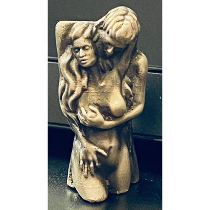 @3.4 Troy Oz. MK BarZ Sexy Couple3D Statue.999 Fine Silver