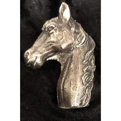 3.5 Oz MK BarZ Stallion Horse Bust Sand Cast Custom Bar.999FS