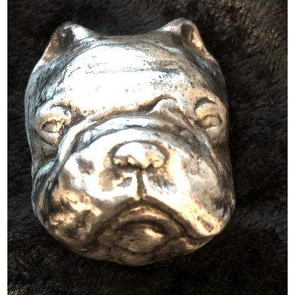 3 Oz MK BarZ "Lil Bulldog" Bar .999 FS - MK BARZ AND BULLION