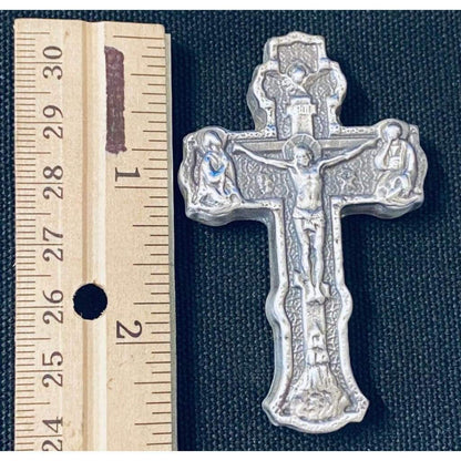 4 oz MK BarZ Jesus on the Cross Hand Poured Serialized.999 FS