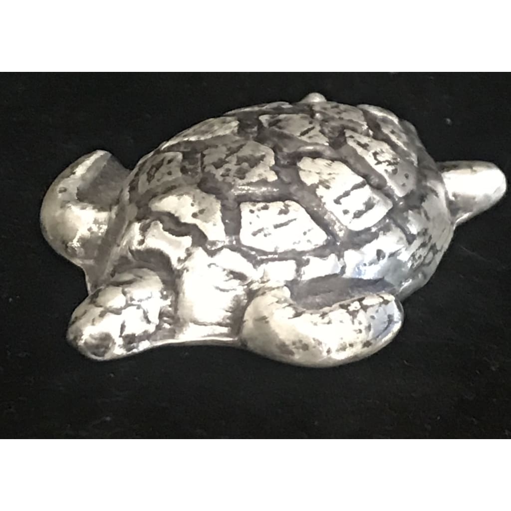 4 Oz MK BarZ "Tortoise" Hand Poured .999 Fine Silver - MK BARZ AND BULLION