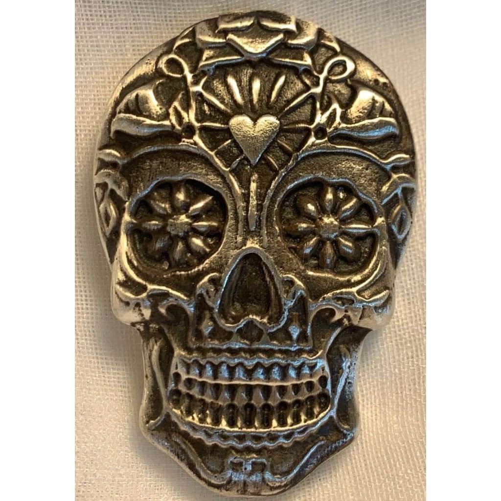 5 Ozt MK BarZ Sugar Skull Love.999 FS