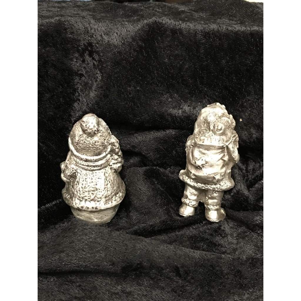 7.5 Troy Oz.999 Fine Silver “Big Snowman” 3D Sand Cast