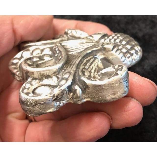 8 Oz MK BarZ "Ominous Octopus" LTD to 500 Bar .999FS - MK BARZ AND BULLION