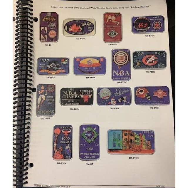 Archie Kidd’s 6th Edition Guide Book of Silver Art Bars & Art Rounds