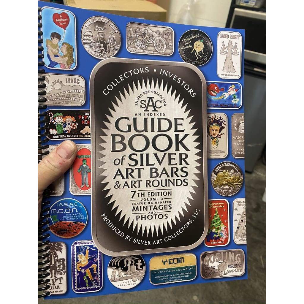 SAC 7th Edition Guide Book of Silver Art Bars & Art Rounds